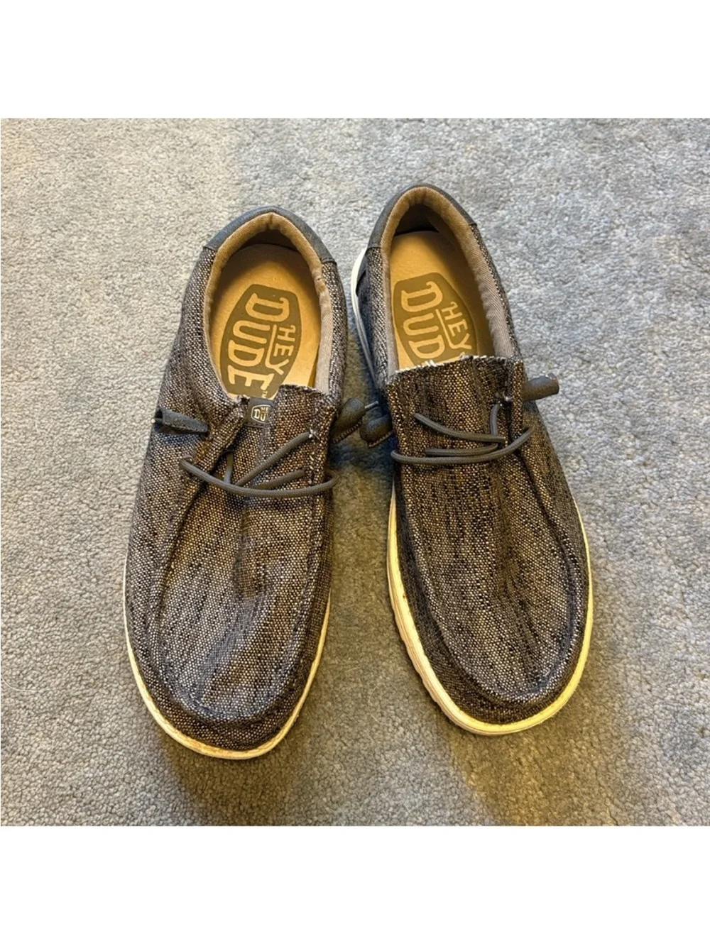 Hey Dude Women's Size 11 Blue Loafer Shoes